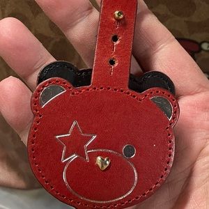 🆕 Furla Teddybear Handbag Charm. Limited Edition.